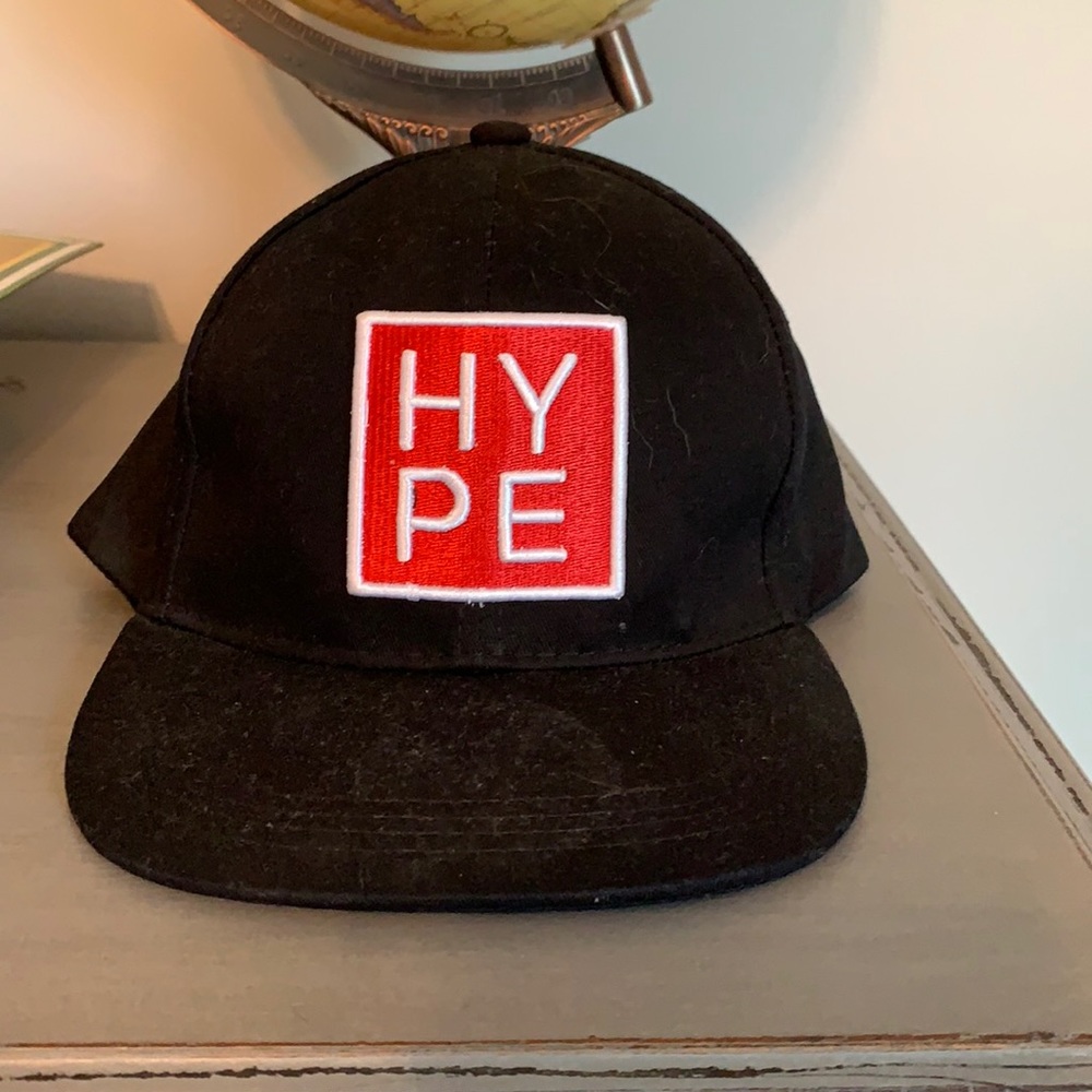 Flat bill “HYPE” hat